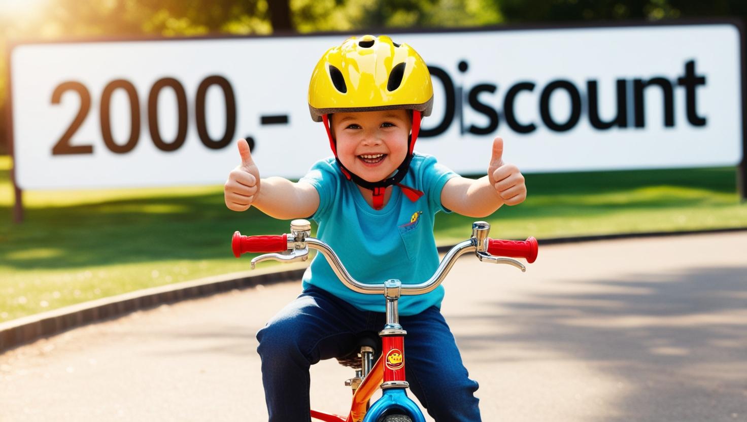 Zlevněte si dětský kroužek o 2000Kč - Cyklistix