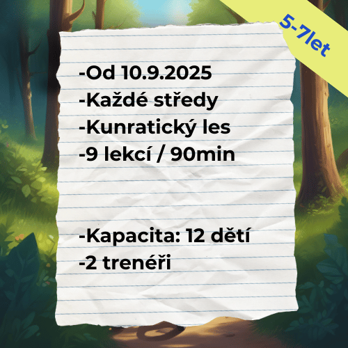 Cyklokroužek 5-7 let Kunratice
