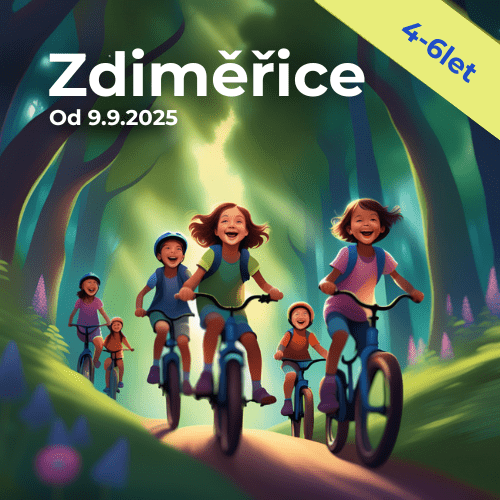 Cyklokroužek 4 - 6let Zdiměřice - TreninkCyklistiky.cz