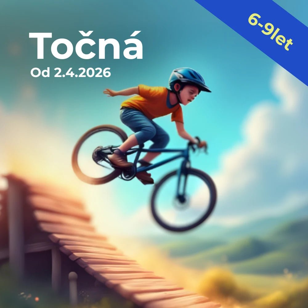 Cyklokroužek 6 - 9 let Točná - Cyklistix