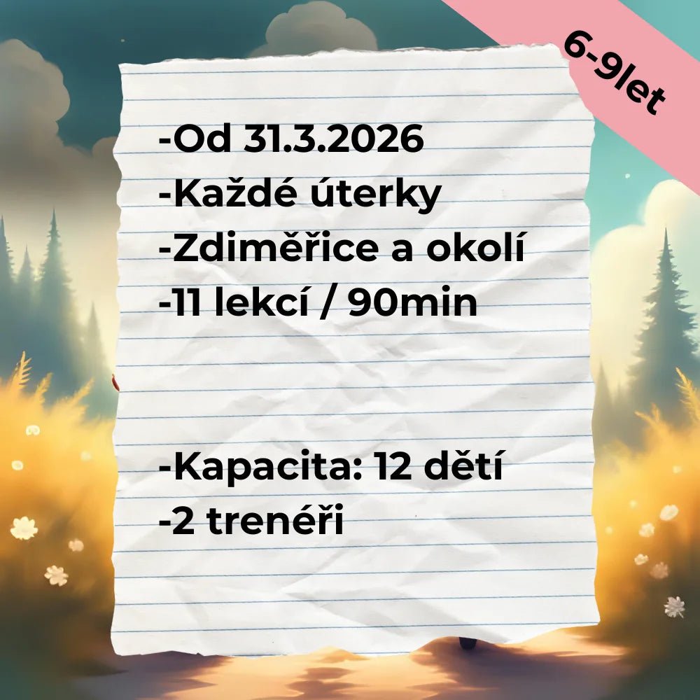 Cyklokroužek 6 - 9 let Zdiměřice - Cyklistix