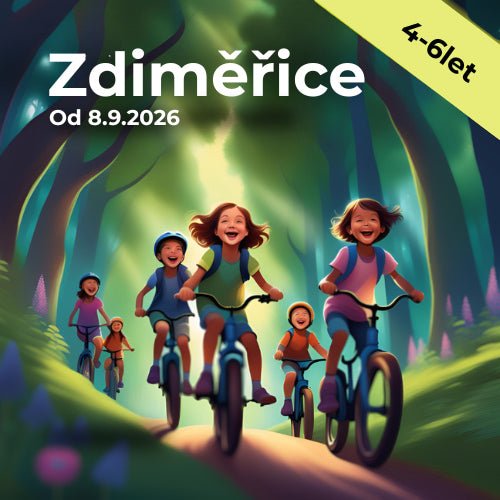 Cyklokroužek 4 - 6 let Zdiměřice - Cyklistix
