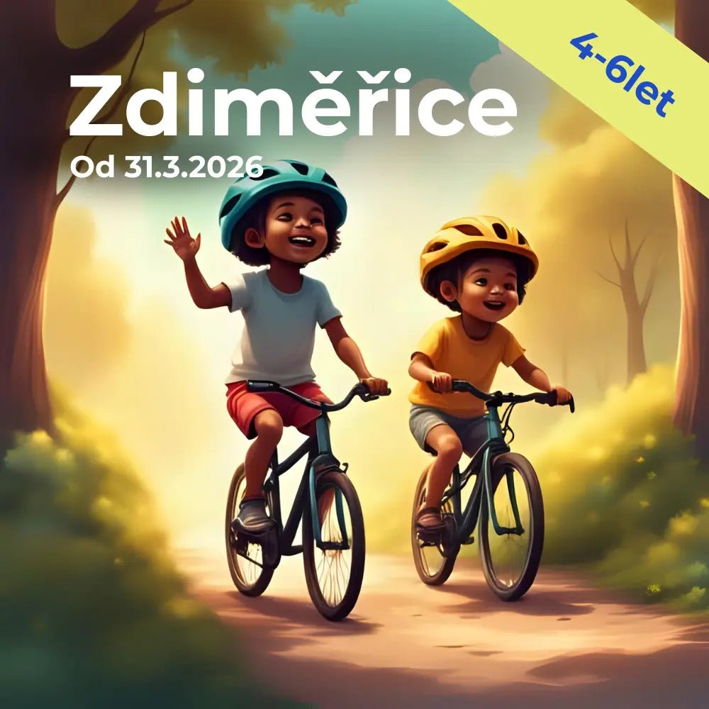 Cyklokroužek zdiměřice pro děti 4-6 let.